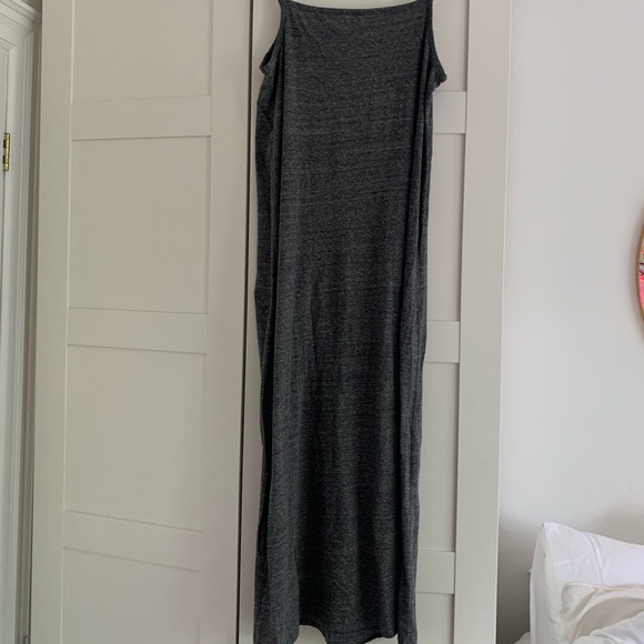 Long gray t dress by Muji - Picture 1 of 5